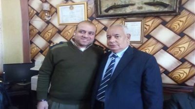 رئيس بلقاس يزور وحدة المرور للتهنئة بعيد الشرطة