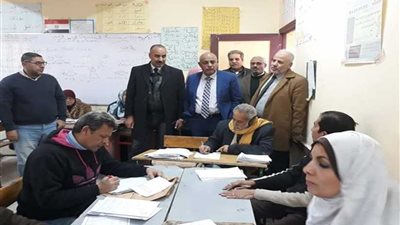 حجازي والفولي يتفقدان كنترول الإعدادية بالجيزة