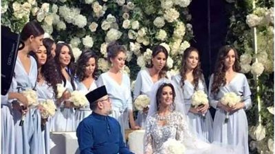 بعد تنازله عن العرش .. أنباء عن طلاق ملك ماليزيا من زوجته الروسية