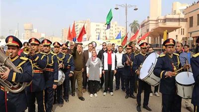 مسيرات ومهرجانات في المحافظات إحتفالاُ بعيد الشرطة الـ67