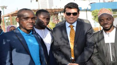 شباب ١٤ دولة إفريقية يزورون العاصمة الإدارية الجديدة