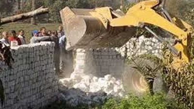 إزالة 963 حالة تعد على الأراضي الزراعية بالمنيا