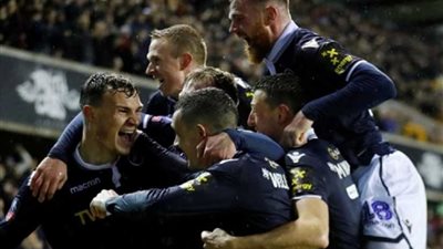 ميلوول يفجر مفاجأة ويقصي إيفرتون من كأس الاتحاد الإنجليزي