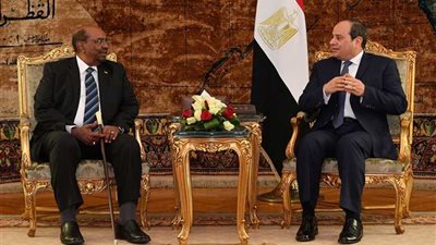 لقاء الرئيسين السيسي والبشير (صور)