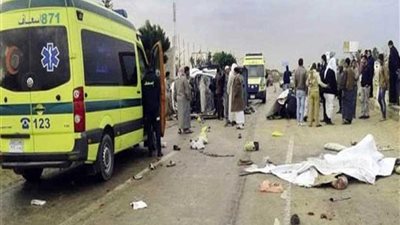 مصرع وإصابة 10 أشخاص في حوادث متفرقة بسوهاج