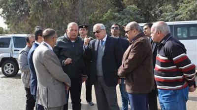 محافظ الجيزة يتفقد منظومة النظافة بقرى منشأة القناطر