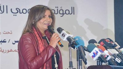 وزيرة الهجرة تشارك في المؤتمر القومي الأول لجامعة الطفل