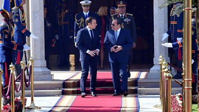 الرئاسة: السيسي وماكرون يشاركان في المنتدى الاقتصادي المصري الفرنسي