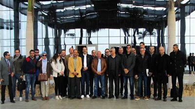 وفد البنك الأهلي يزور المنطقة الصناعية بشرق بورسعيد