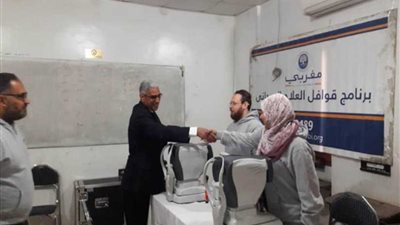 قافلة طبية للعيون بقنا استجابة لمبادرة 