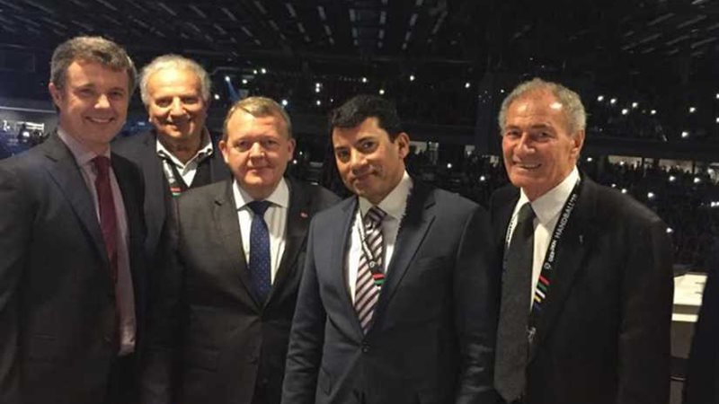 بحضور ولي عهد الدانمارك