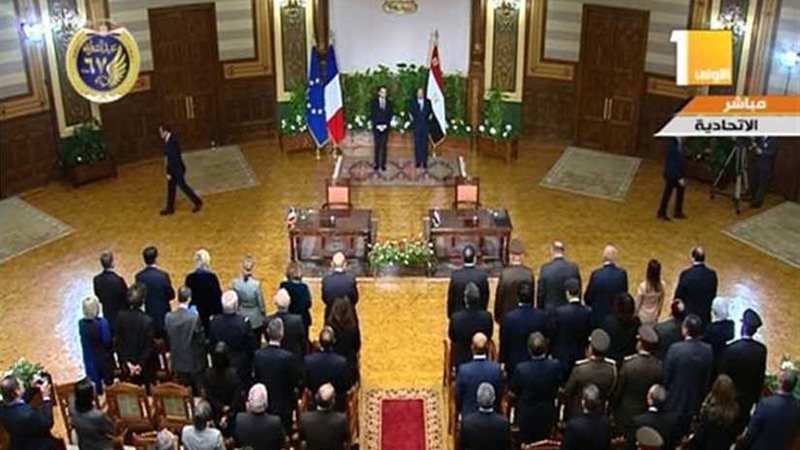 السيسي وماكرون يشهدان