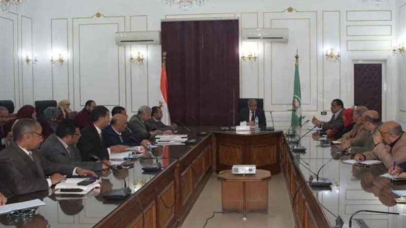 محافظ المنيا يشكل