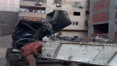 الجيزة تتحفظ على 150 معدة للمقاولين والشركات