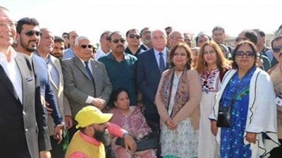 محافظ جنوب سيناء يطلع وفدا باكستانيا على المقومات السياحية