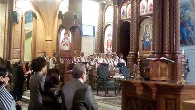 قداسة البابا والبطريرك السرياني يصلان إلى كنيسة الأنبا أنطونيوس بالمعادي