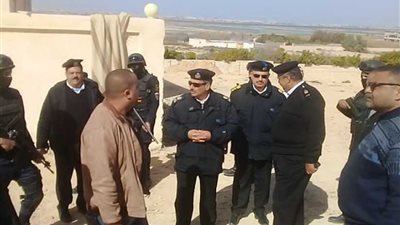 إزالة التعديات عن أراضي الآثار بالإسكندرية