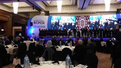 فريق الإعاقات الذهنية أدى استعراضا والكورال الوطني أذهل ضيوف مصر من الأجانب