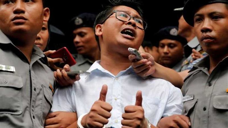 محامو الدفاع عن صحفيي