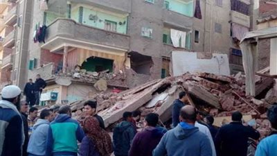 محافظ الغربية يقرر تشكيل لجنة هندسية لمتابعة المباني المحيطة بالعقار المنهار