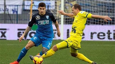 إمبولي يتعادل مع كييفو فيرونا في الدوري الايطالي