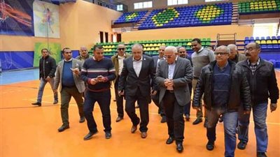 افتتاح بطولة البحر المتوسط لليد في بورسعيد 18 فبراير