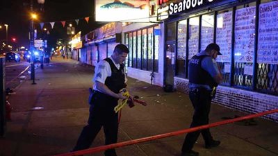 مصرع وإصابة 7 فى حادث إطلاق نار بـ