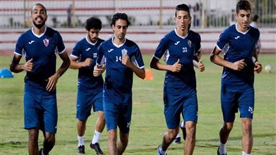 تدريبات خفيفة للزمالك قبل العودة إلى مصر