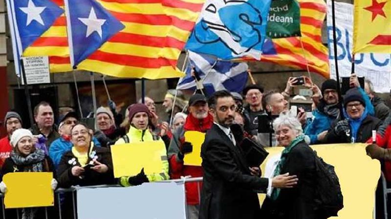 آلاف الإسبانيين ينظمون