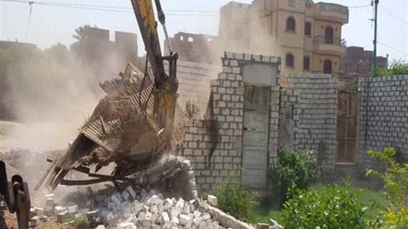 إزالة 133 حالة تعد