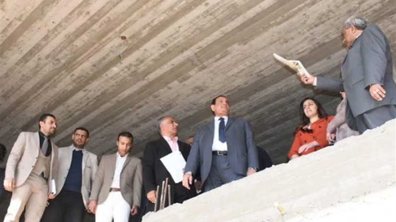 محافظ البحيرة يتفقد