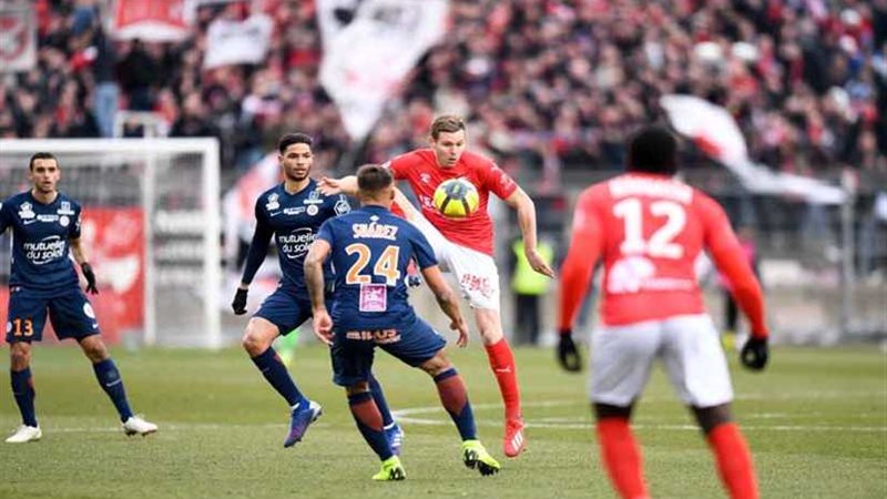 تعادل مونبيلييه مع