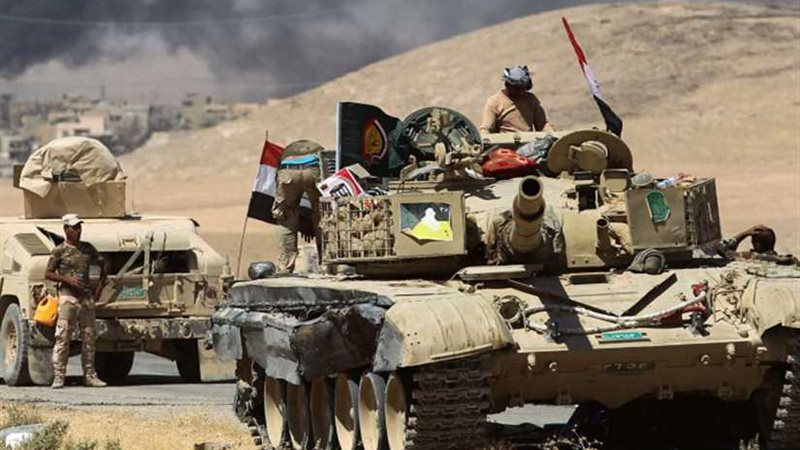 الجيش العراقي يدمر