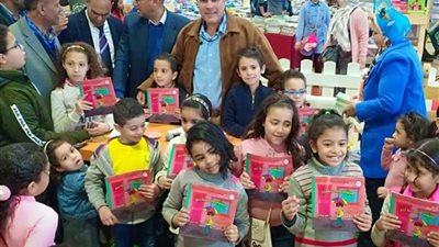 ورشة حكي للأطفال بجناح 