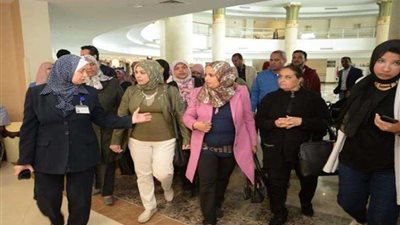 وفد من نقابة التمريض يتفقد الخدمات الطبية بأورمان الأقصر