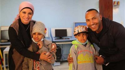 لمياء فهمي ونور خطاب يحتفلان باليوم العالمي للسرطان في معهد الأورام