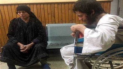 أمن الغربية ينقذ شابا مريضا حبسته أمه 10 سنوات في غرفة مظلمة بحجة حمايته