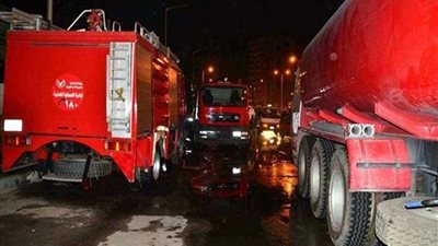 السيطرة على حريق بـ