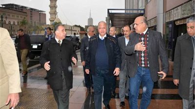 جولة لمحافظ القاهرة بوسط العاصمة