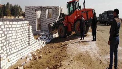 إزالة 139 حالة تعد على أملاك الدولة بالدقهلية