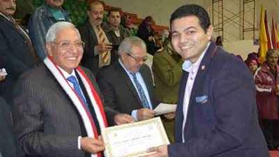 تكريم 3 شباب بالدقهلية لفوزهم في بمسابقة 