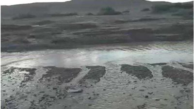 سيول خفيفة وسط سيناء