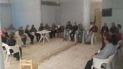 قافلة مائية بمركز أبنوب بأسيوط بها معمل تحليل متنقل