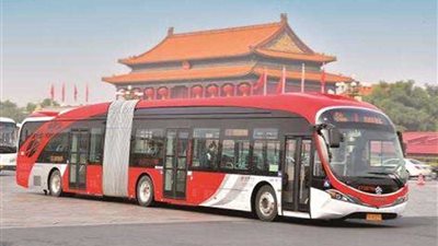 الصين تختبر حافلات الجيل الخامس