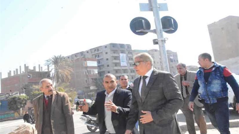محافظ المنيا يتفقد