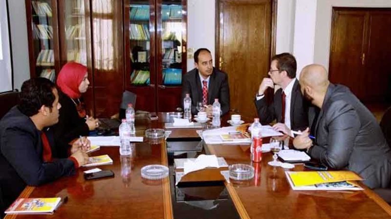 وفد اليونيسيف يزور