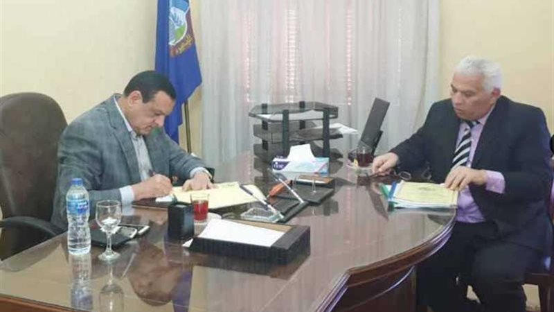 محافظ البحيرة يعتمد