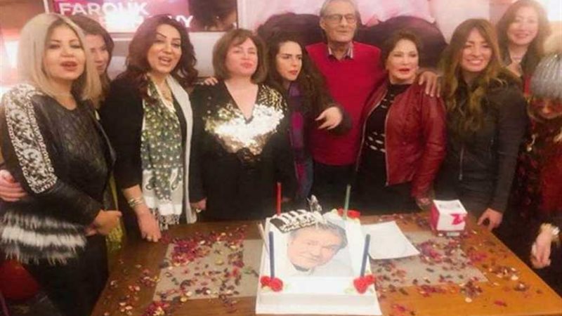 فاروق الفيشاوي يحتفل