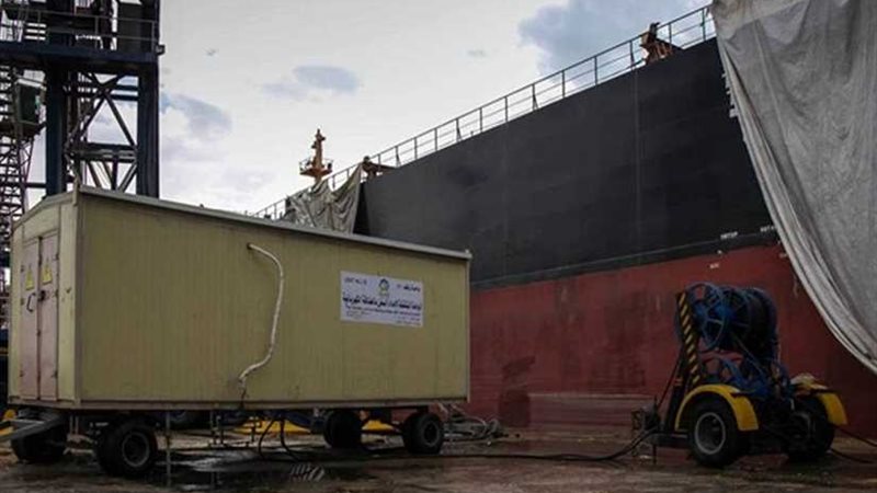 ميناء دمياط يدشن