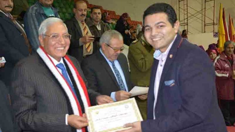 تكريم 3 شباب بالدقهلية